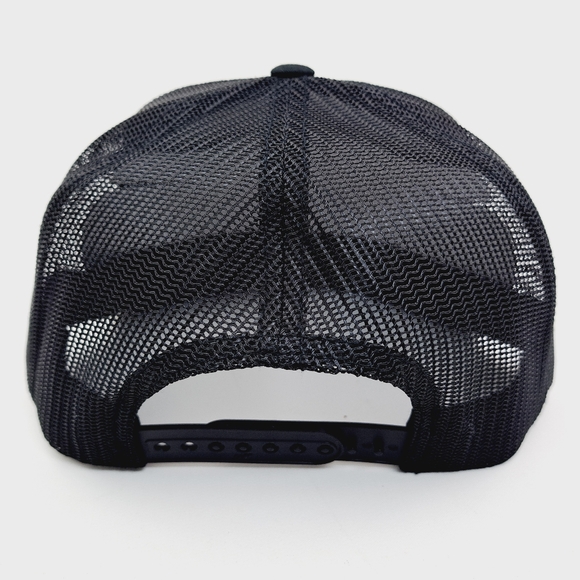 Harley Bar & Shield Flat Bill Snapback Baseball Cap Hat Black Embroidered - Picture 4 of 4